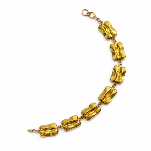 Mitad eslabones cuadrados