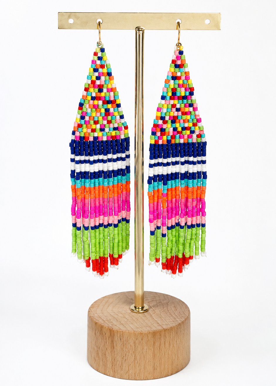 Pendientes Multicolor Flecos