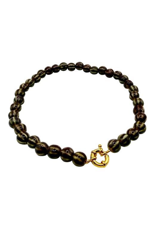 Gargantilla Candela Marrón