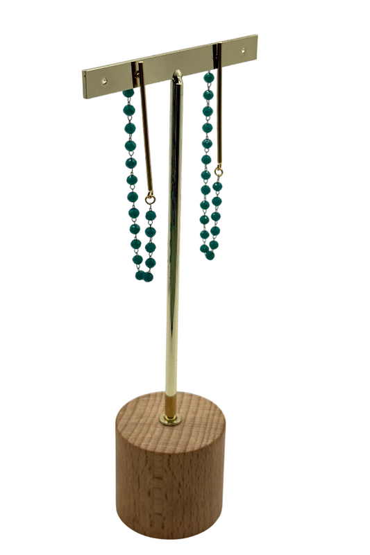 Pendientes Olma Verdes