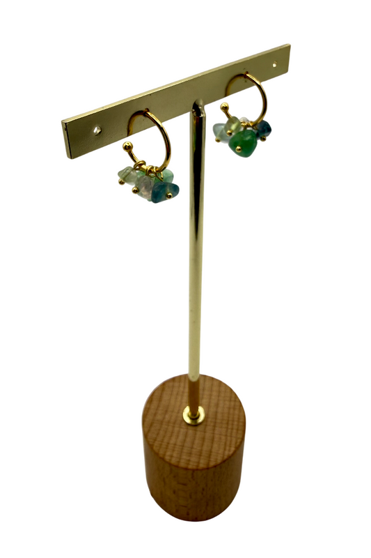 Pendientes Manuela Verdes