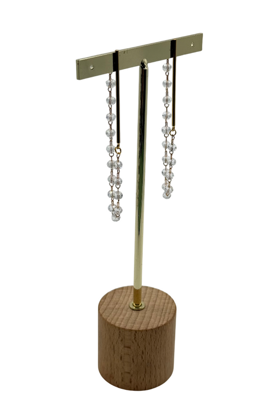 Pendientes Olma Transparentes